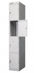 Шкаф для хранения вещей и сумок, 4 ячейки ШРС-14-300 (1850х300х500мм) основная секция